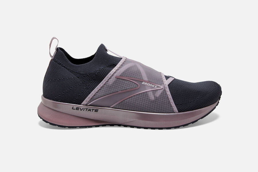 Brooks Levitate 4 Le Road Löparskor Dam - Svarta/Rosa - 3169-PELTG